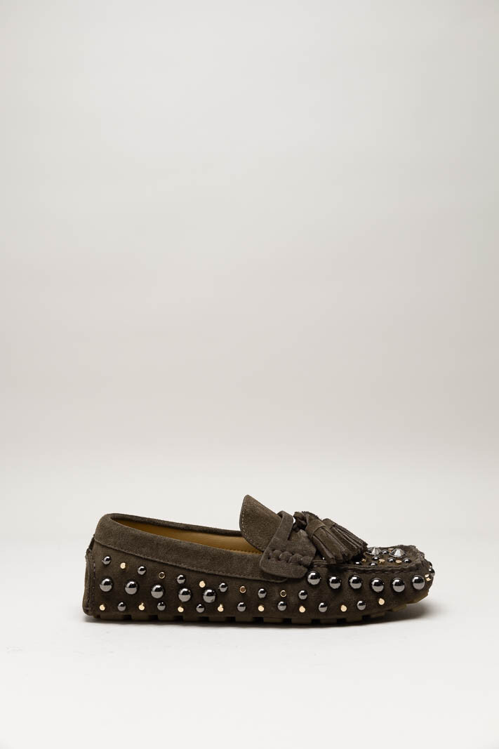 Donkerbruin Mocassin