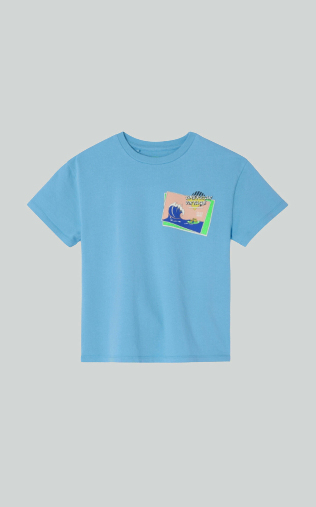 Blauw T-shirt km