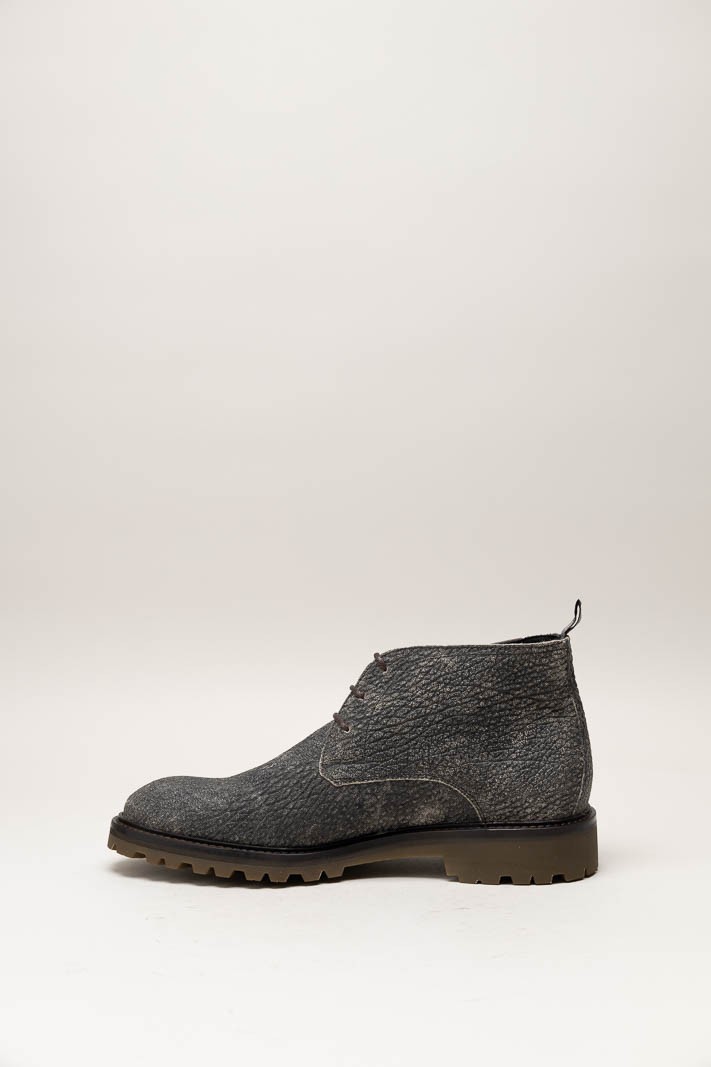 Grijs Veterschoen hoog image