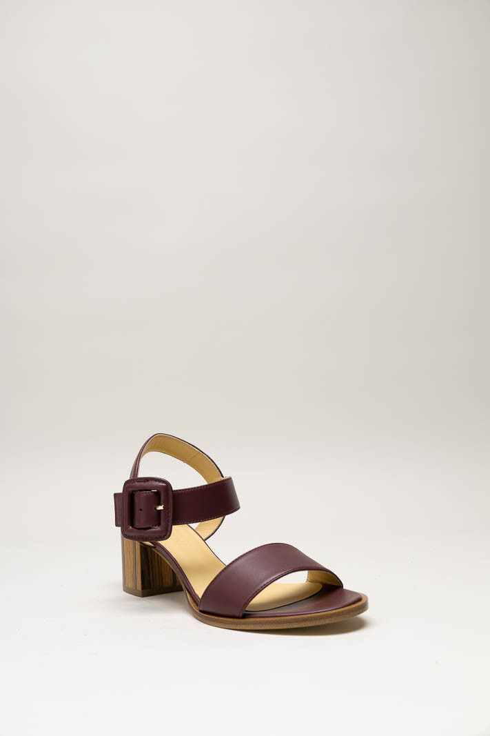 Bordeaux Sandaal hak