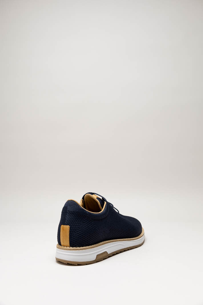 Donkerblauw Veterschoen image