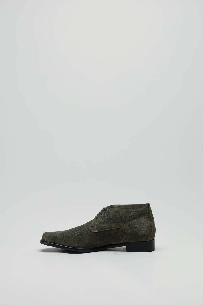 zoom in on Kaki Veterschoen hoog image Kaki Veterschoen hoog image