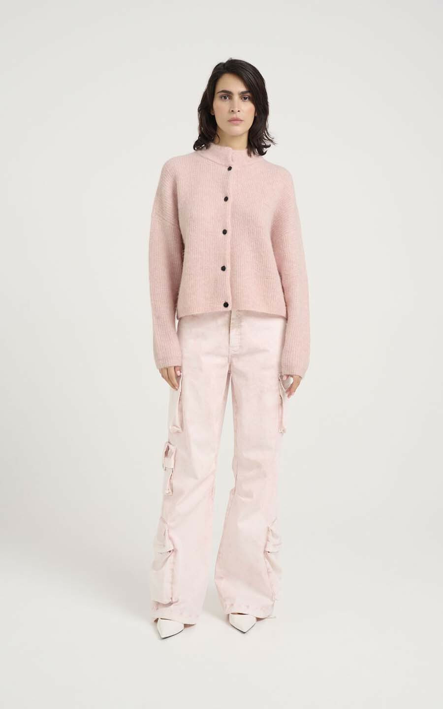 Roze Cardigan