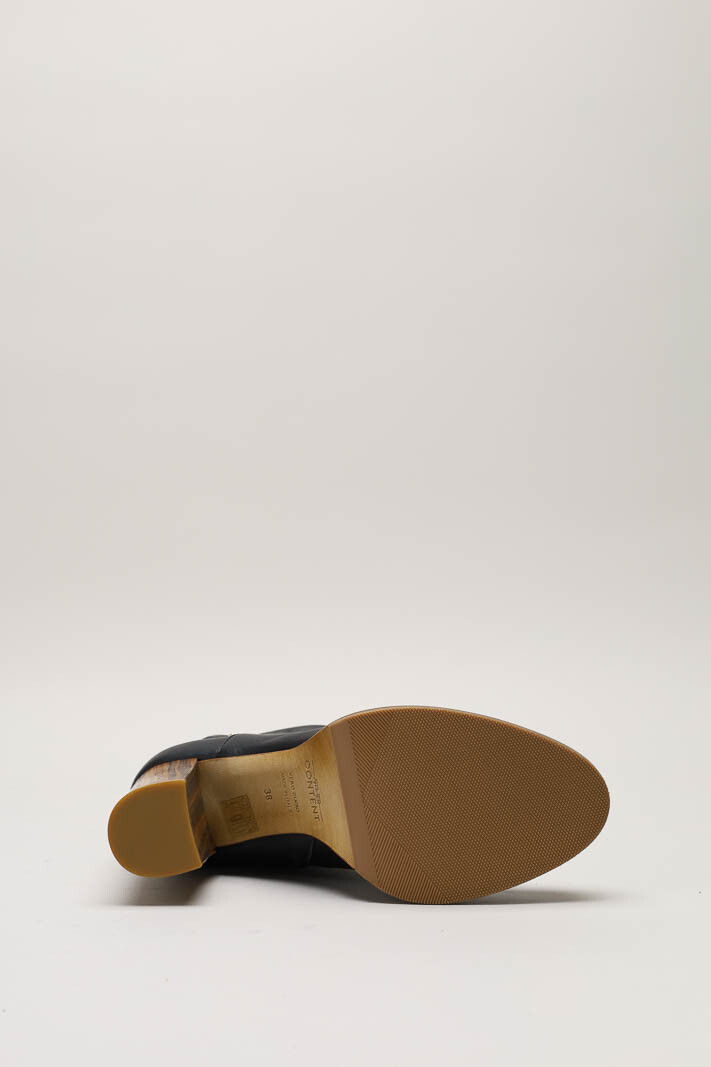 Zwart Enkellaars hak image