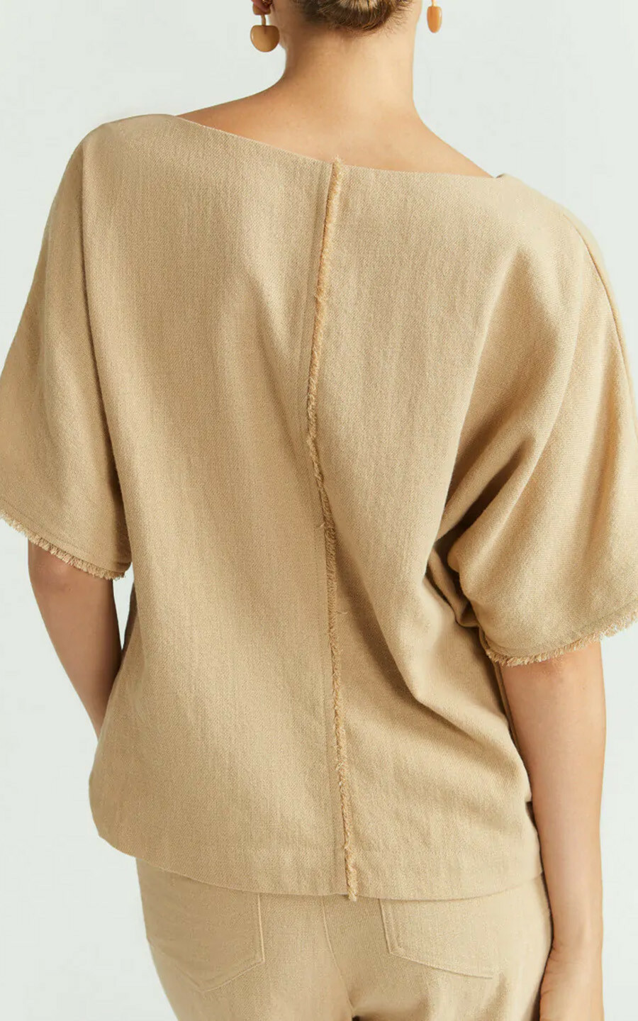 Beige Blouse