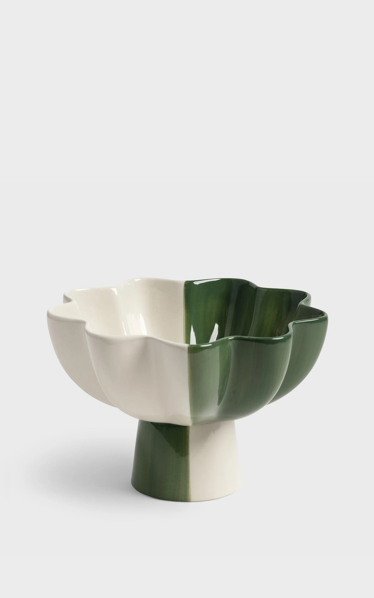 Groen Servies en glazen image