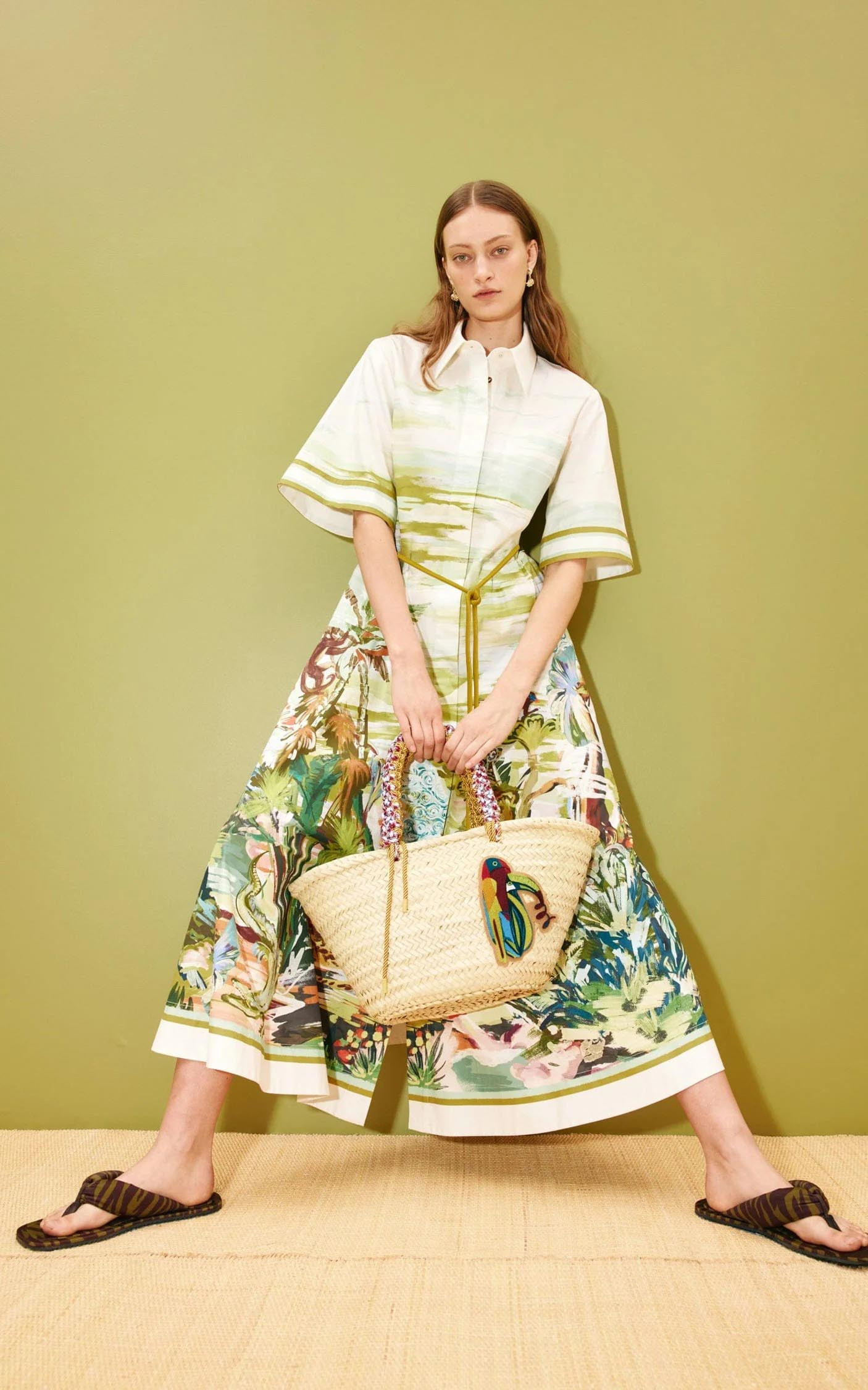 Multi wit Jurk image