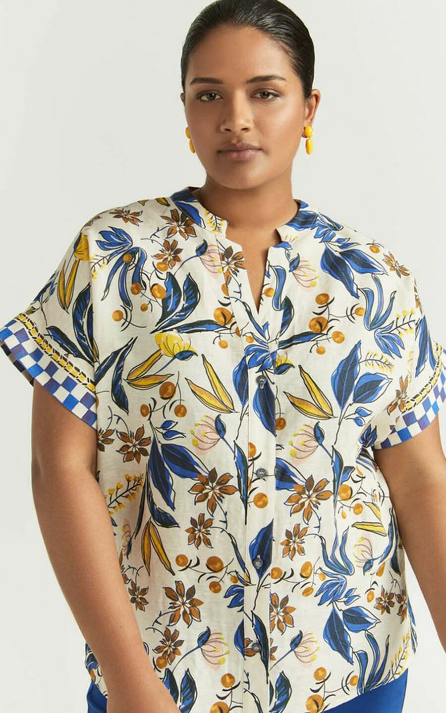 zoom in on Blauw Blouse image Blauw Blouse image