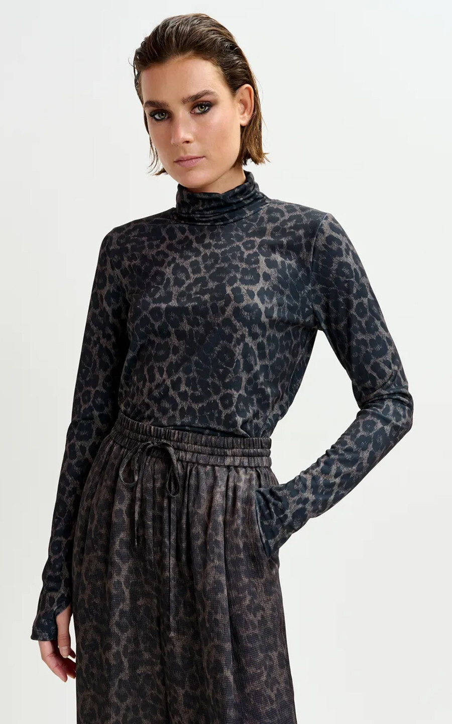 Zwart T-shirt/top