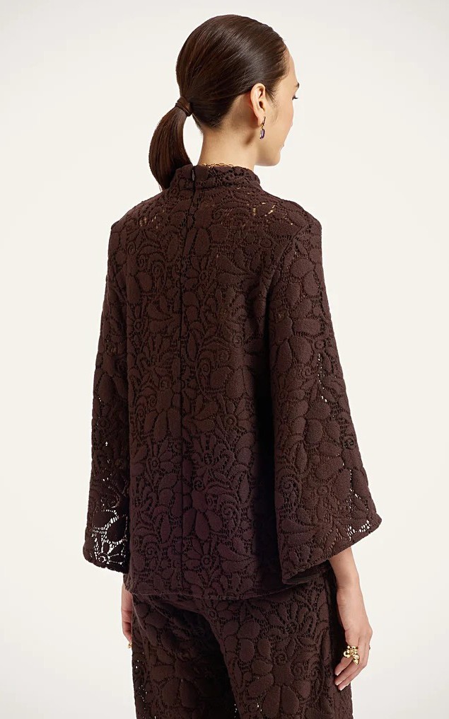 Donkerbruin Blouse
