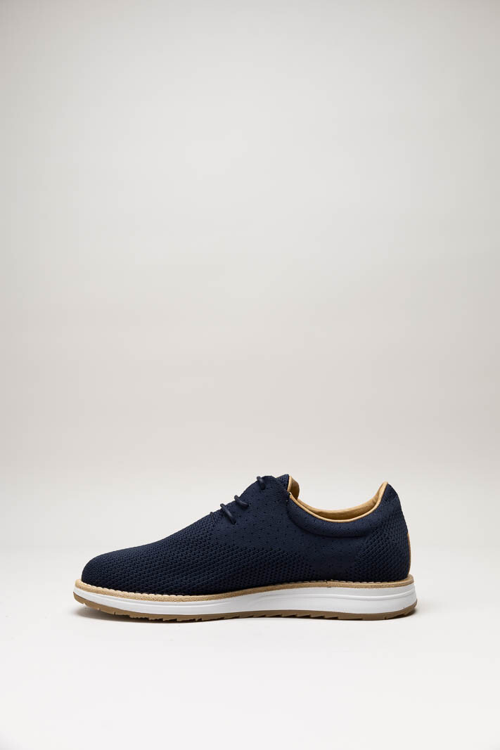 Donkerblauw Veterschoen image