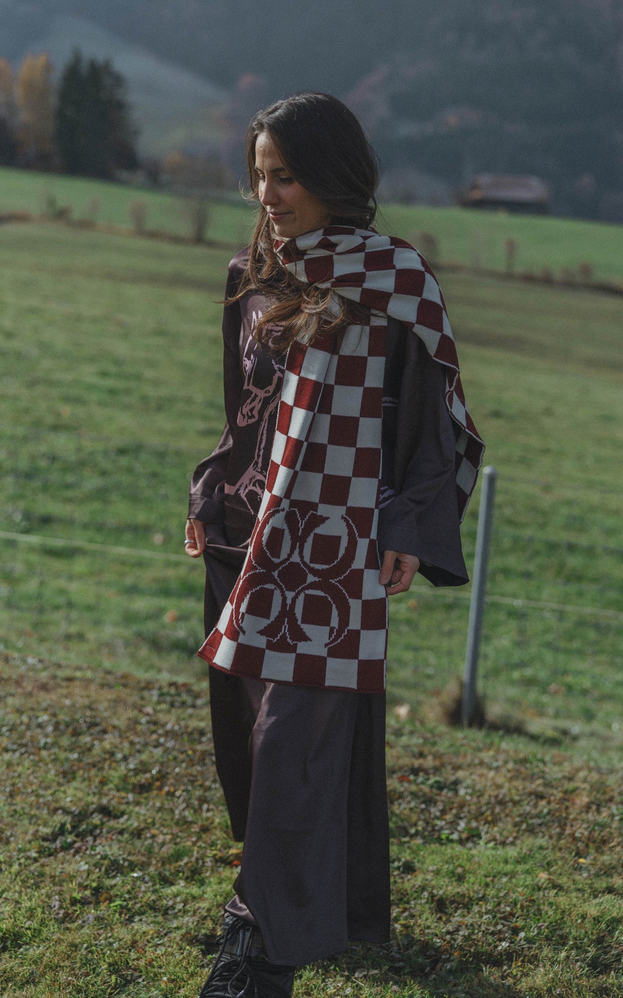 Bordeaux Sjaals image