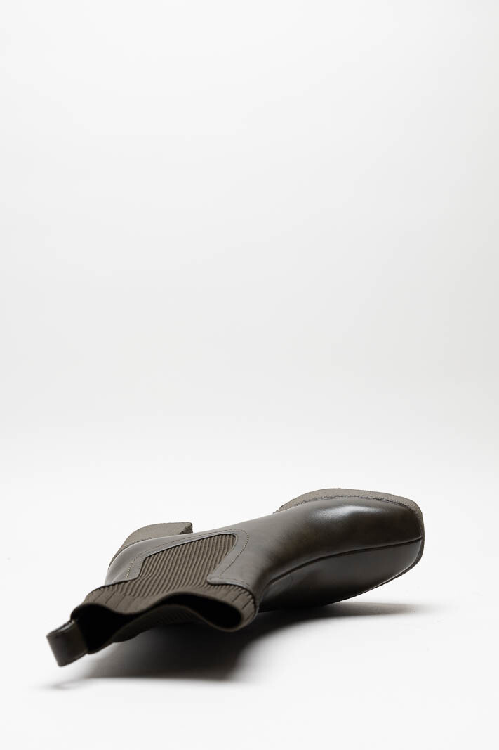 Kaki Enkellaars plat image