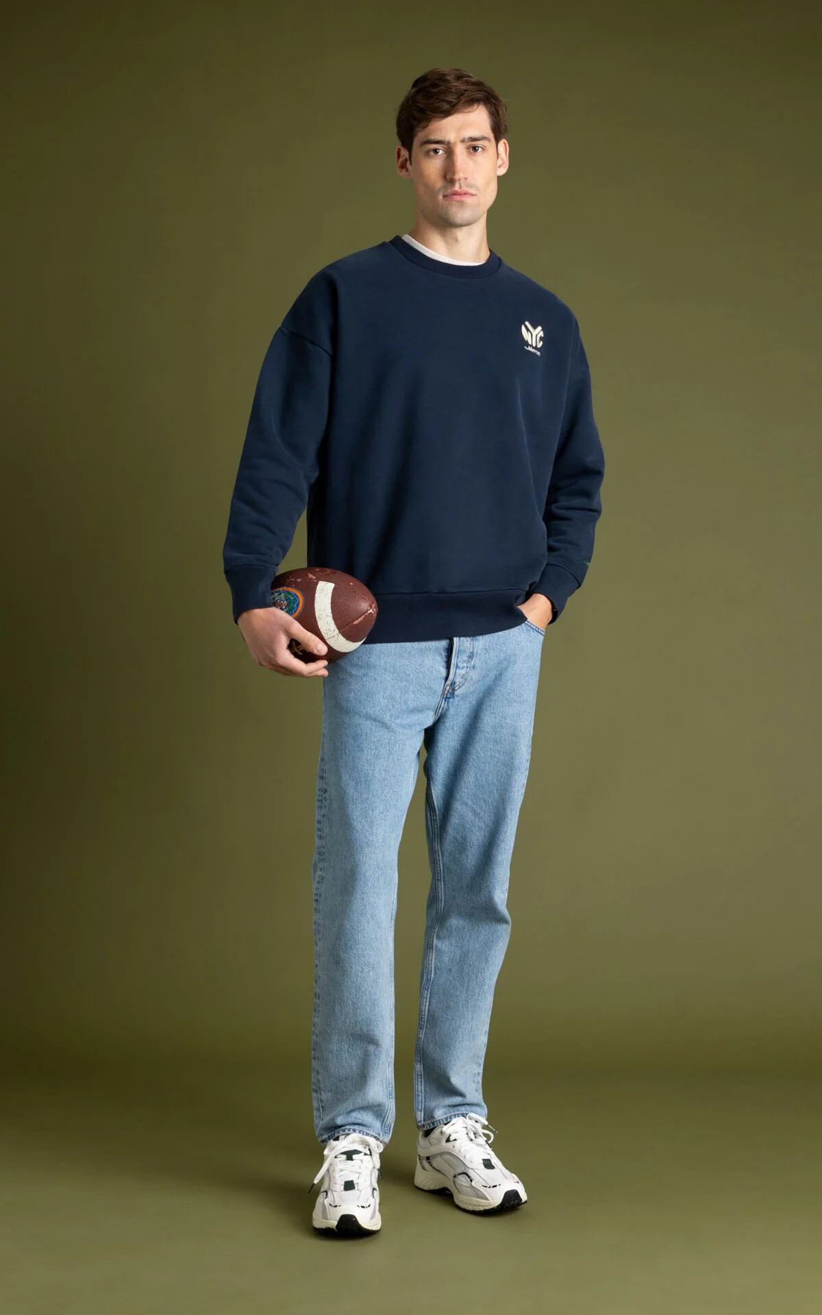 Blauw Sweater