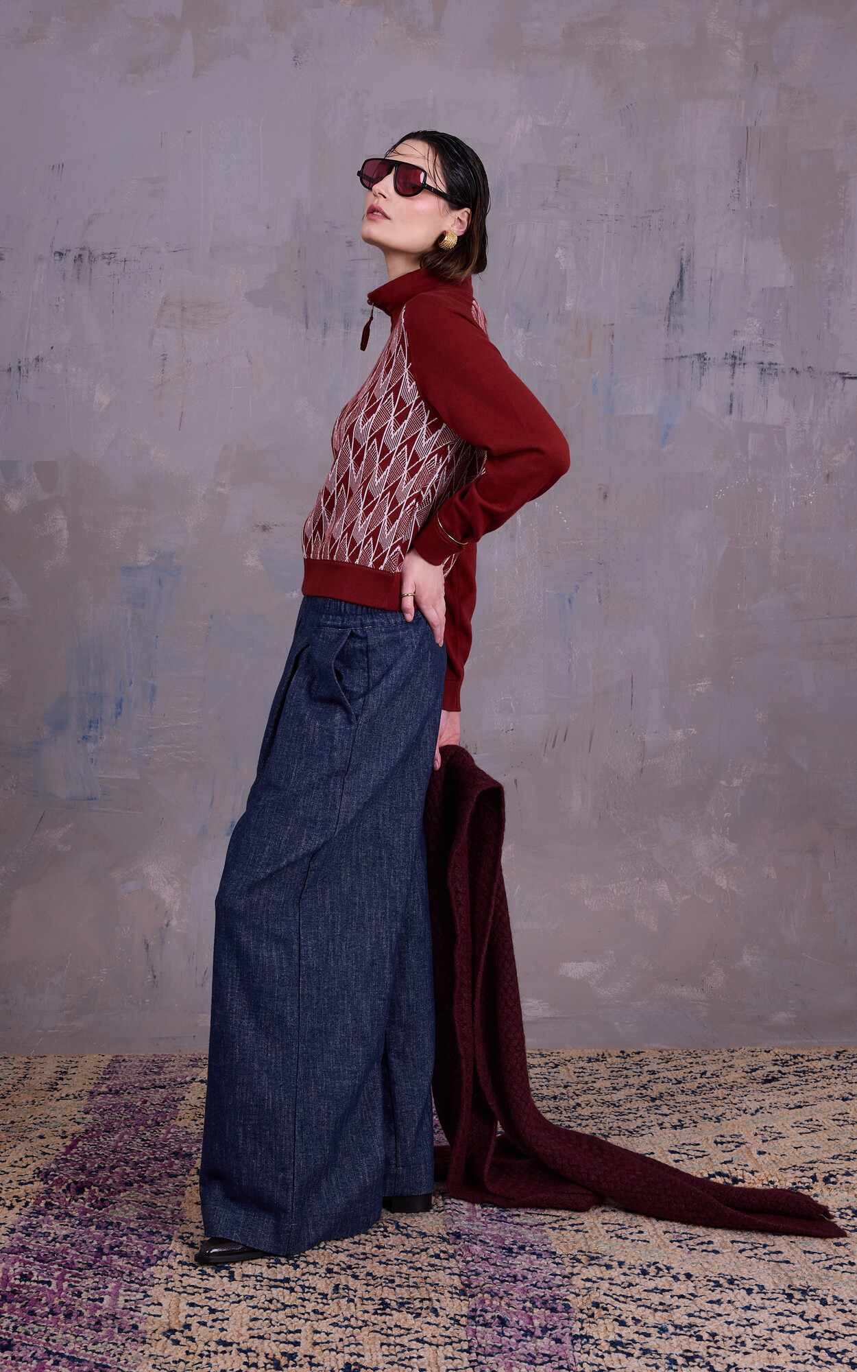 Roestbruin Cardigan
