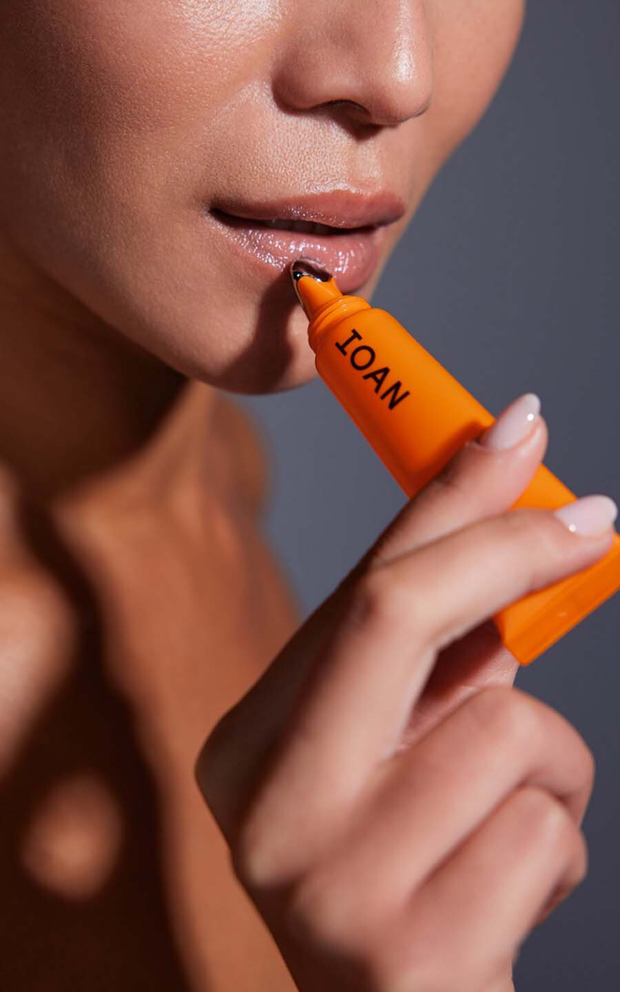 Oranje Lippenstift