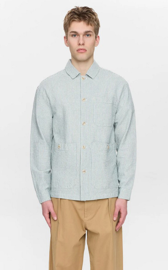 Lichtblauw Overshirt