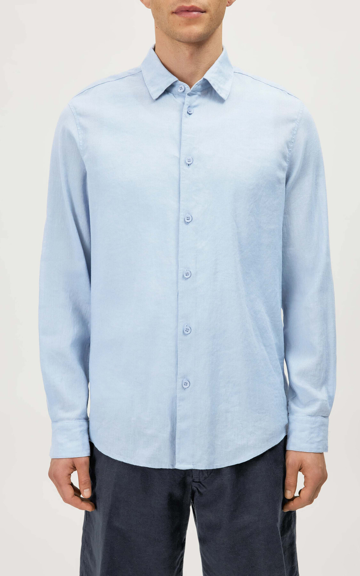 Blauw Hemd
