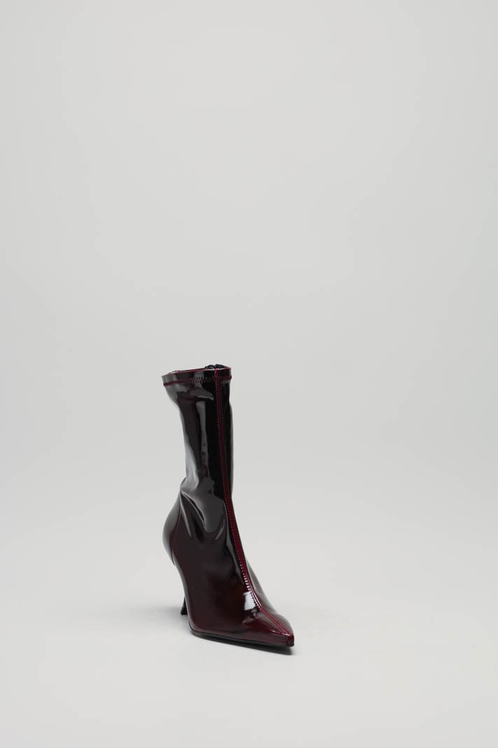 zoom in on Bordeaux Enkellaars hak image Bordeaux Enkellaars hak image