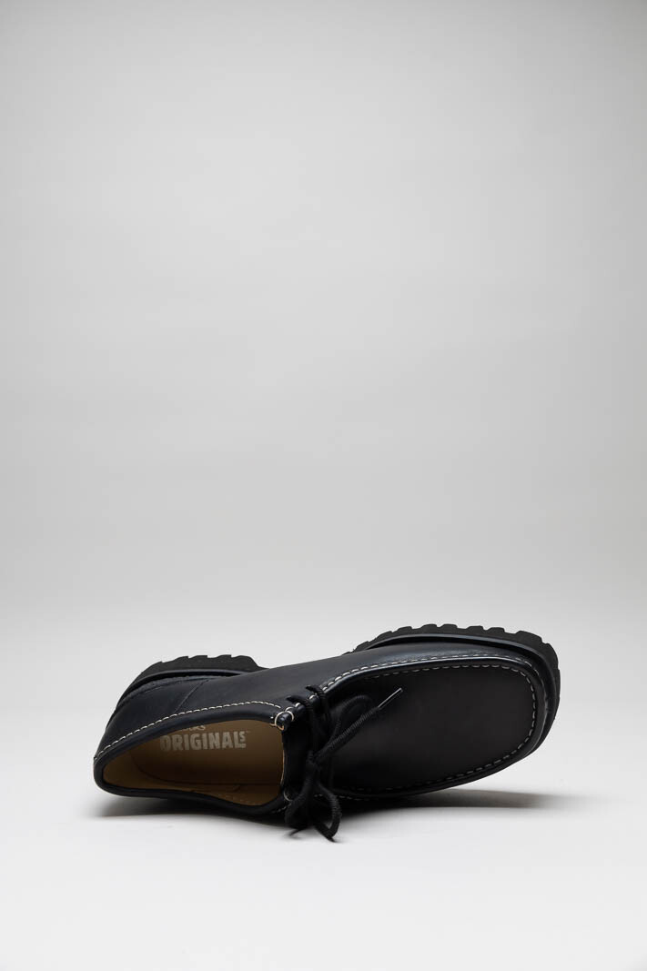 Zwart Veterschoen image