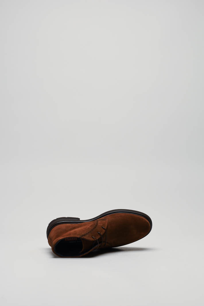 zoom in on Roestbruin Veterschoen hoog image Roestbruin Veterschoen hoog image