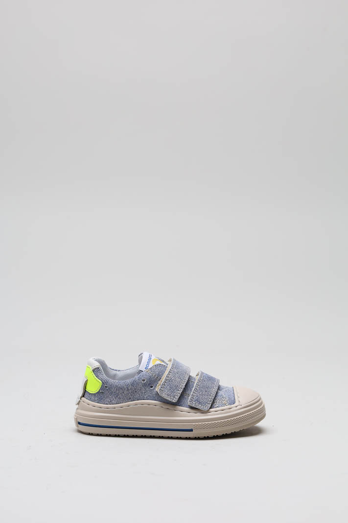 Blauw Velcro schoen