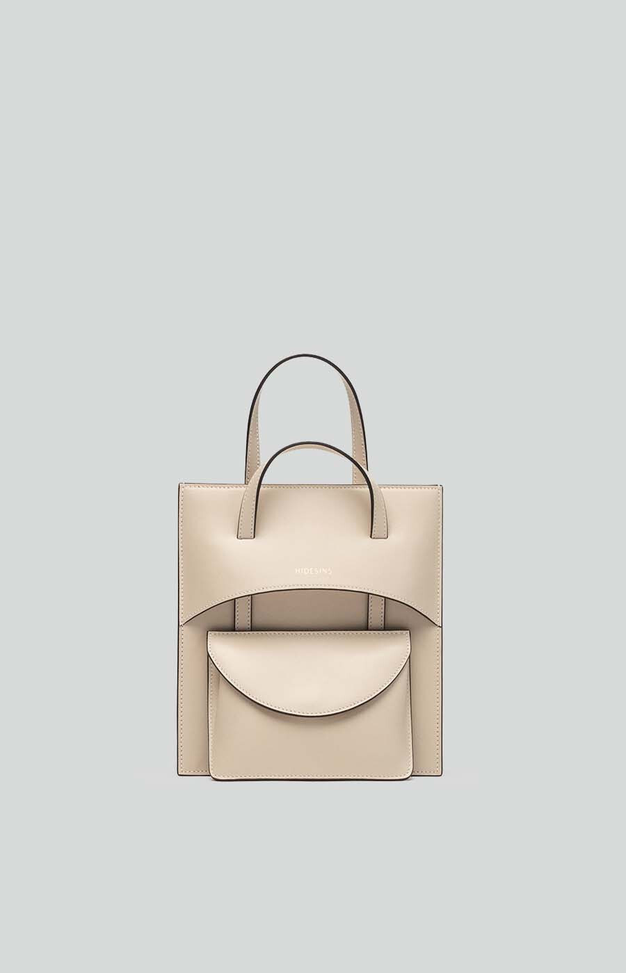 Lichtbeige Handtas image