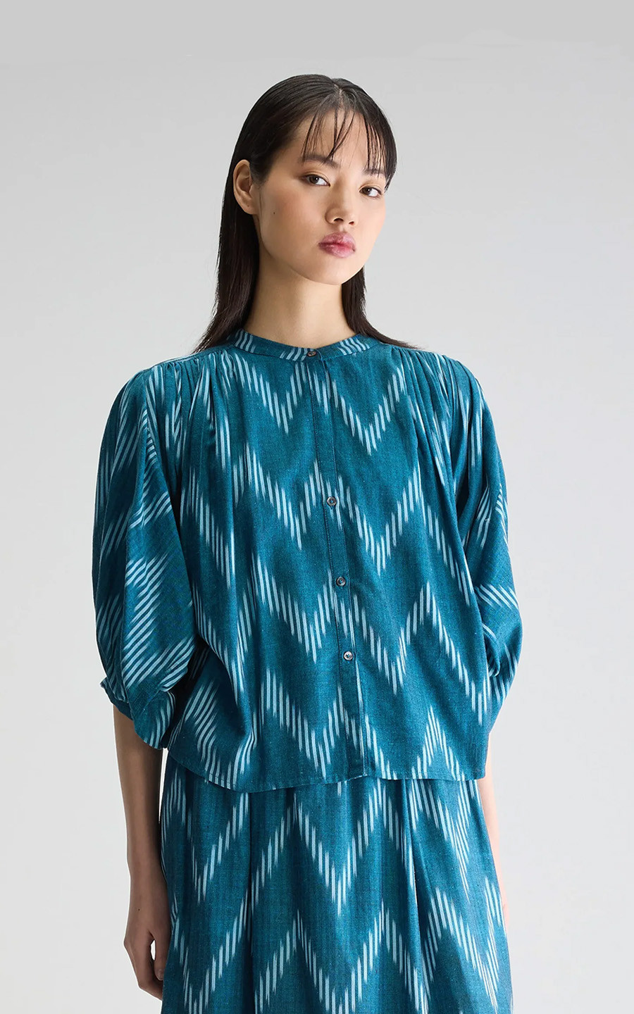 Blauw Blouse