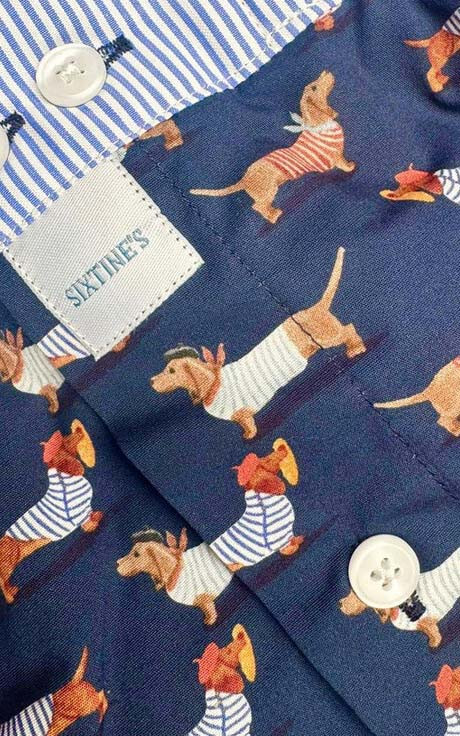 Blauw Boxershorts