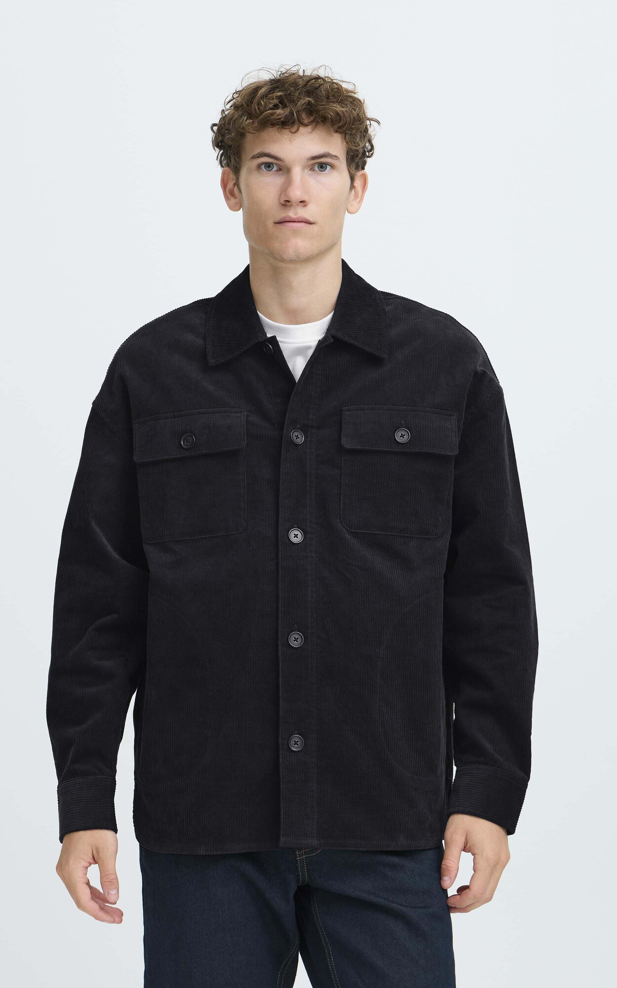 Donkerblauw Overshirt