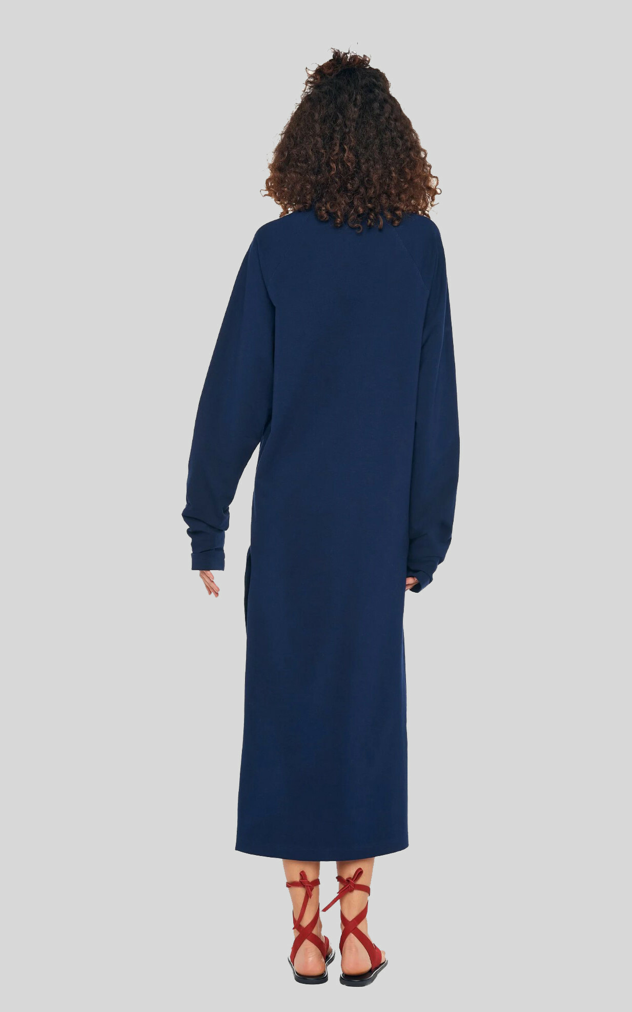 zoom in on Donkerblauw Jurk image Donkerblauw Jurk image