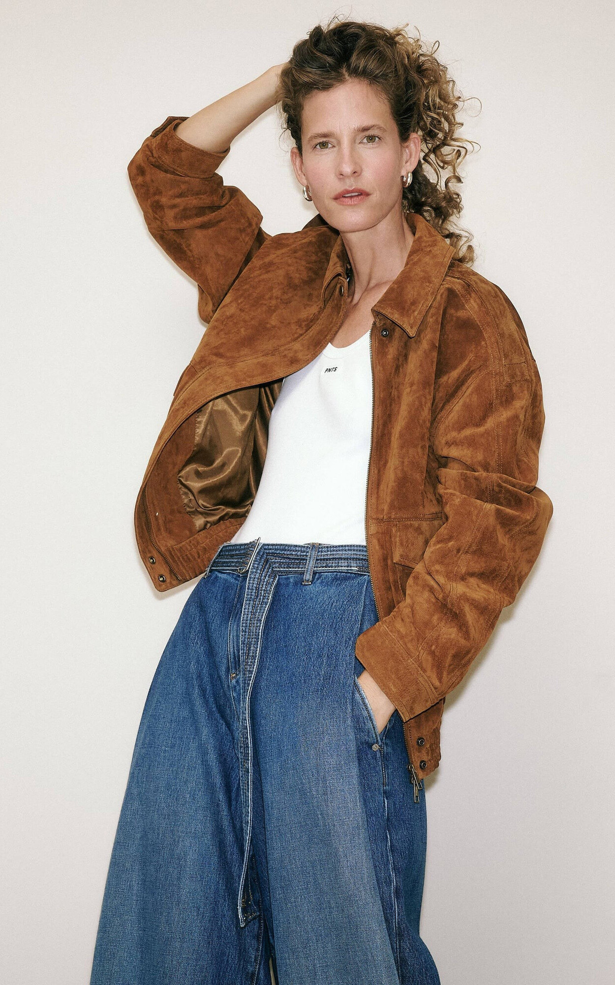 Blauw Jeansbroek image