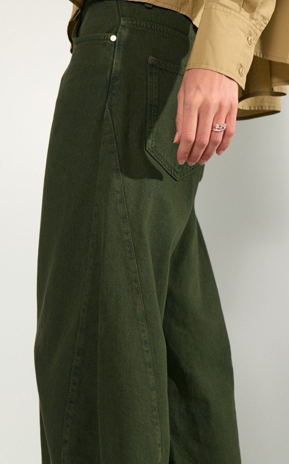 Groen Jeansbroek image