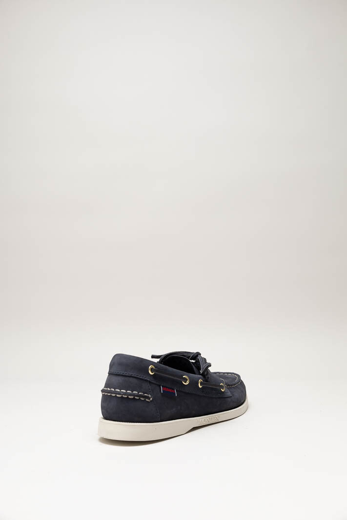 Donkerblauw Bootschoen image