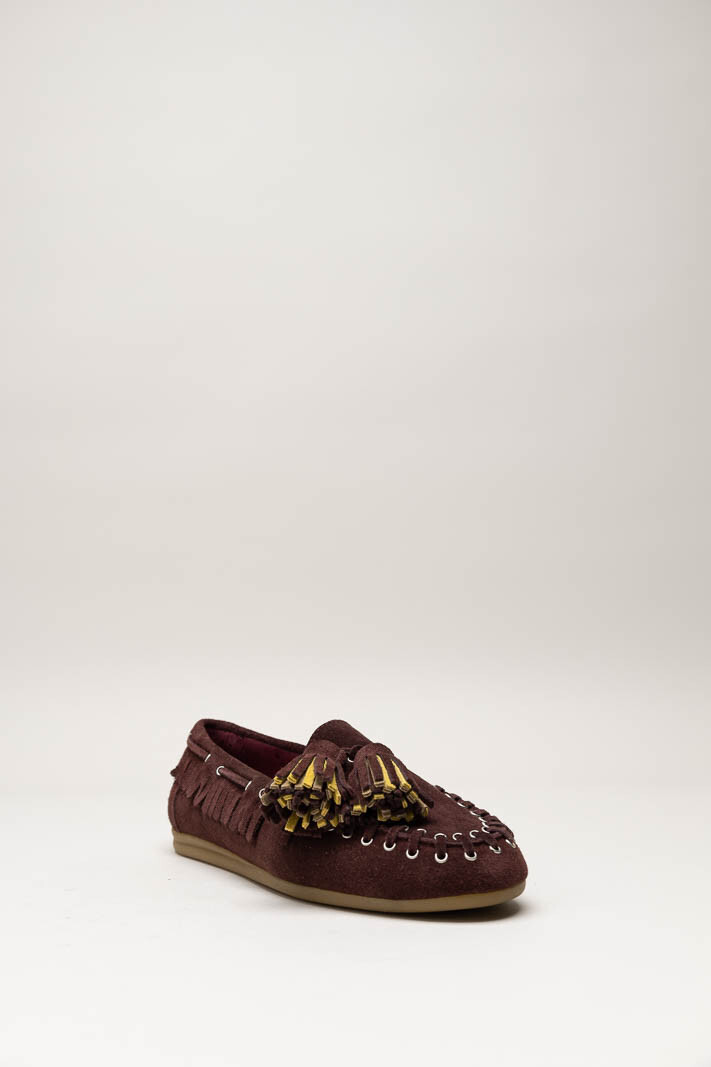 Aubergine Bootschoen