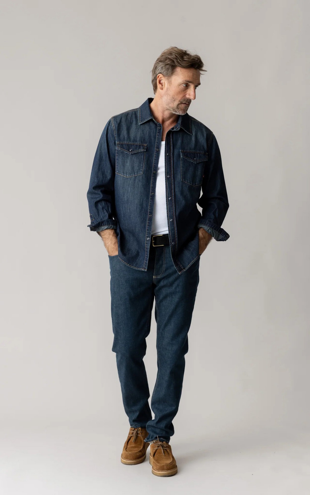 Blauw Jeansbroek image