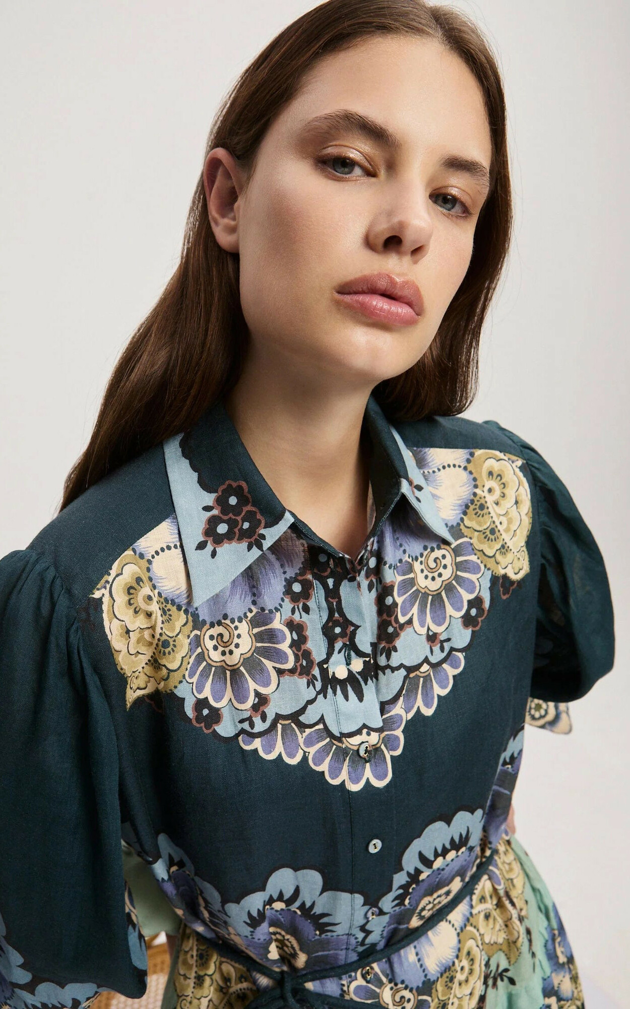 Blauw Jurk image