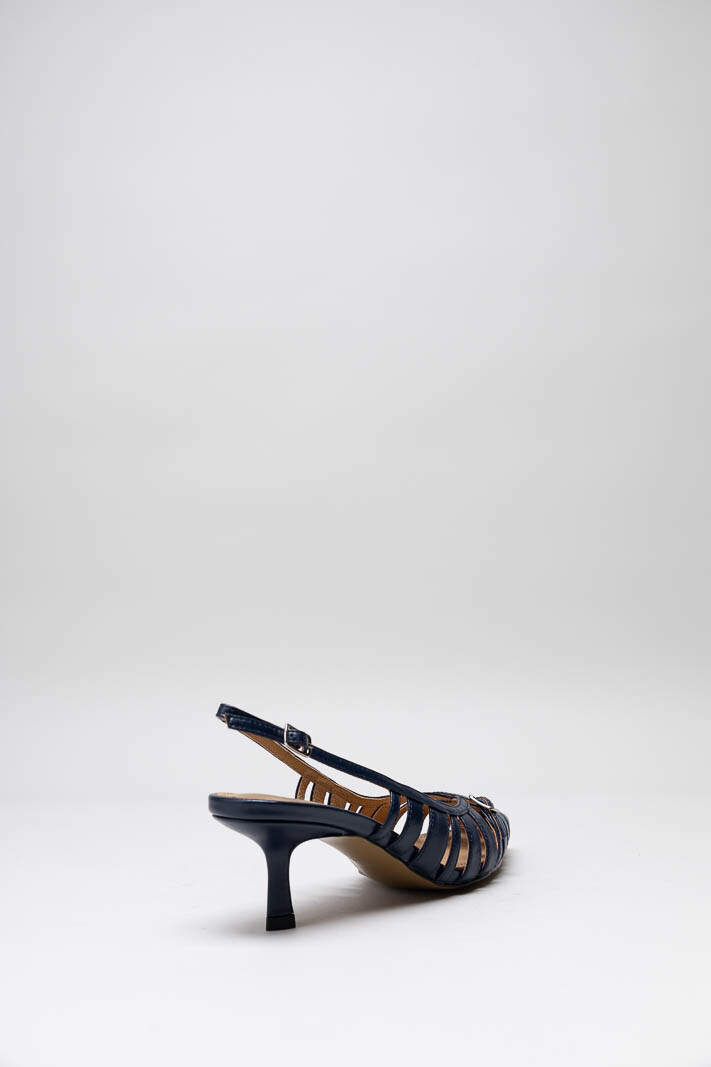 Donkerblauw Pump image