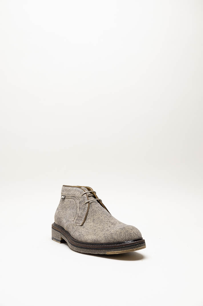 Taupe Veterschoen hoog