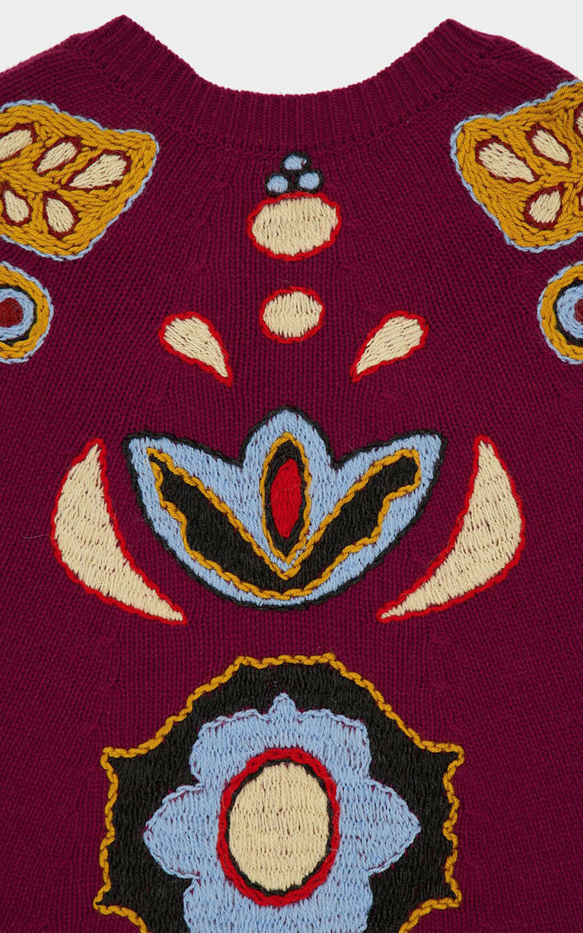 zoom in on Bordeaux Cardigan image Bordeaux Cardigan image