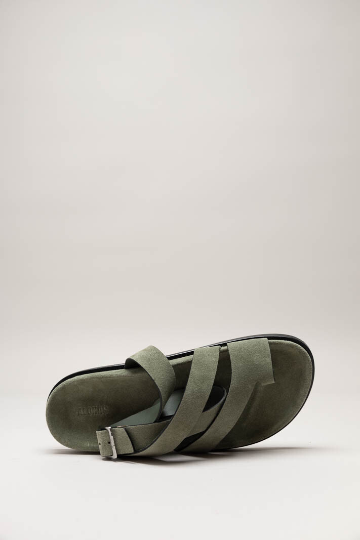 Kaki Sandaal plat image