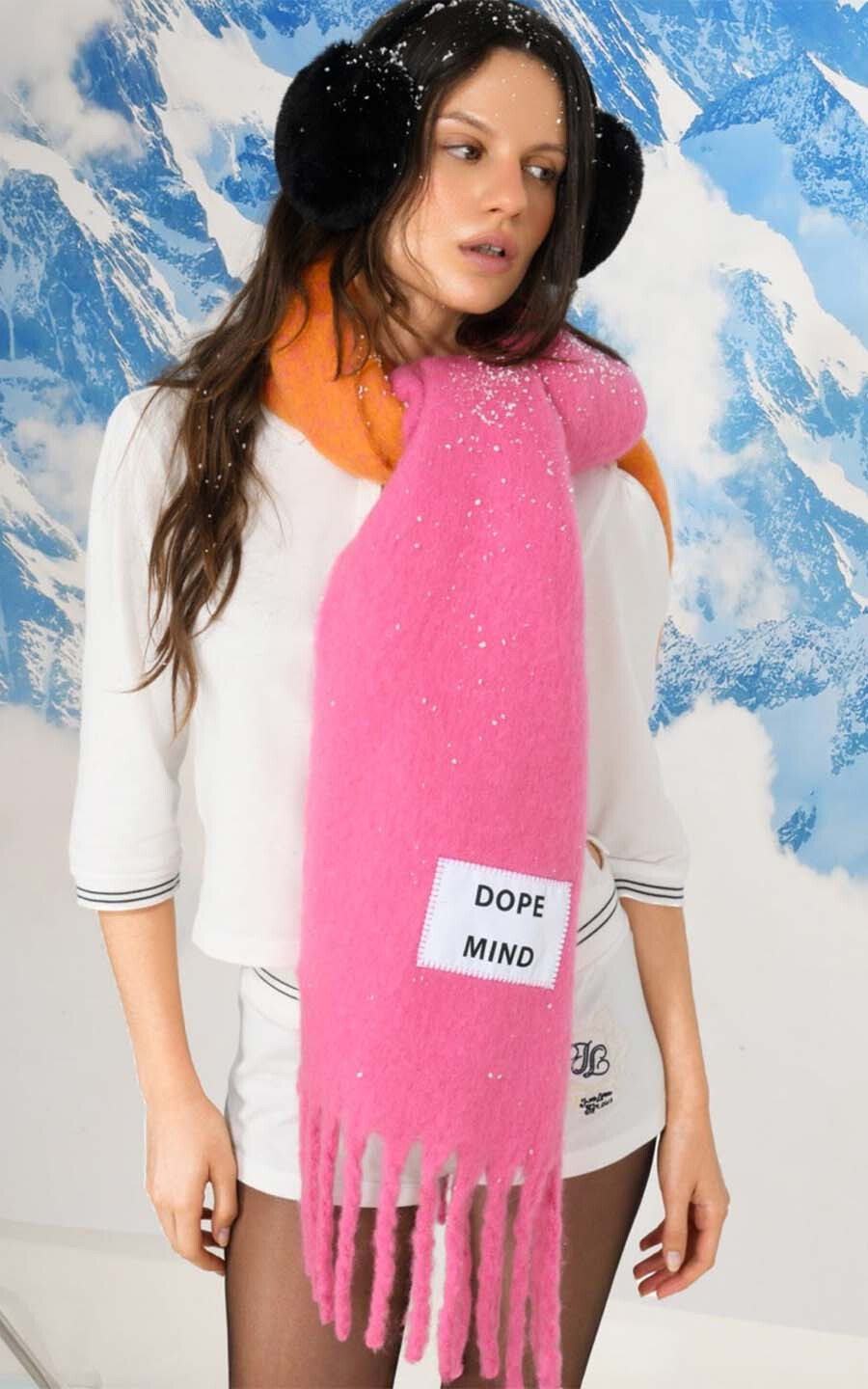 Roze Sjaals
