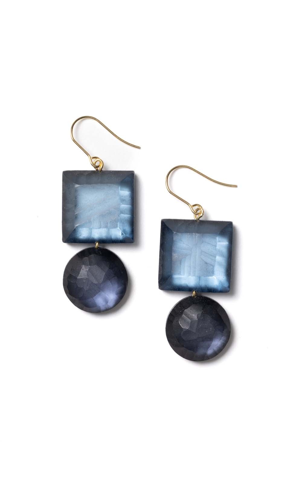 Blauw Oorbellen