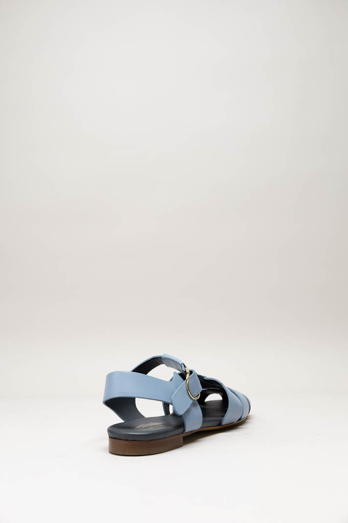 Lichtblauw Gespschoen image