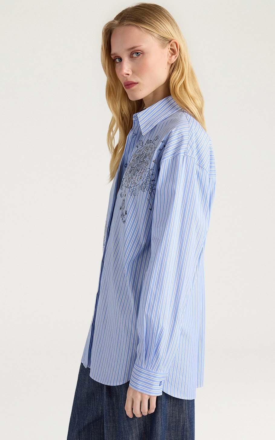 Blauw Hemd