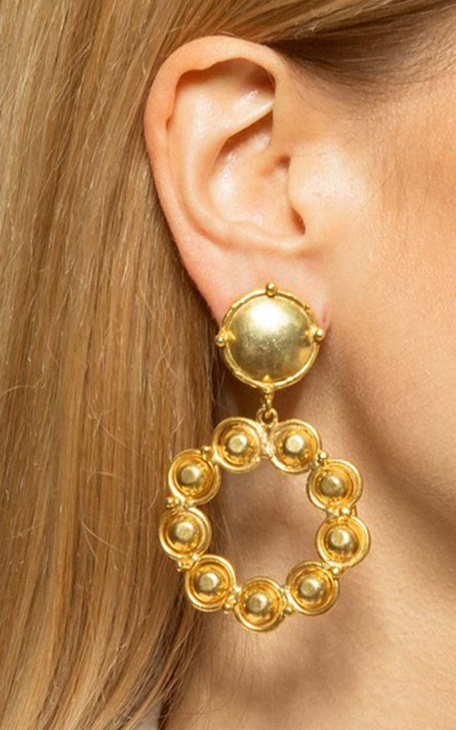 Goud Oorbellen image