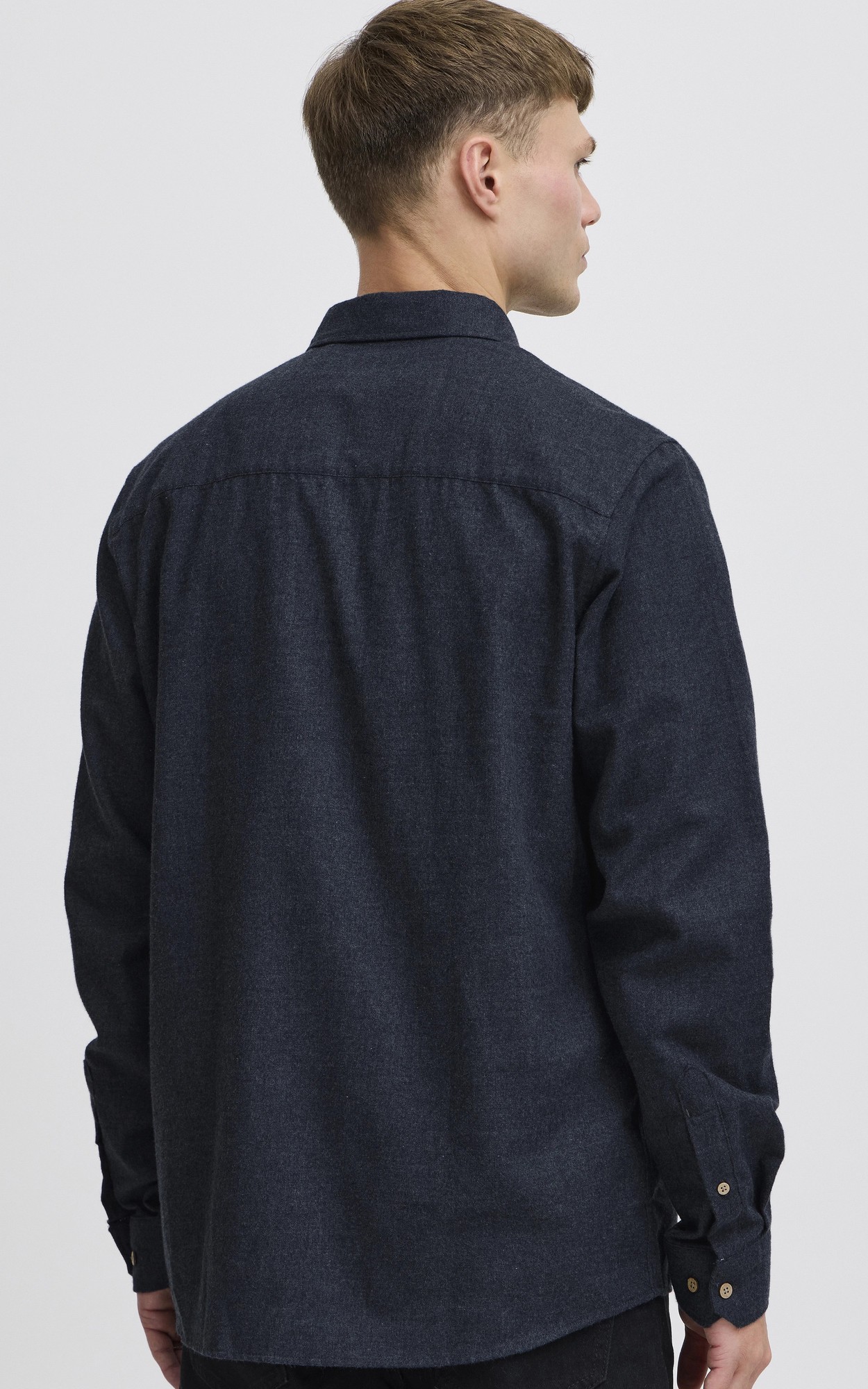 Donkerblauw Hemd