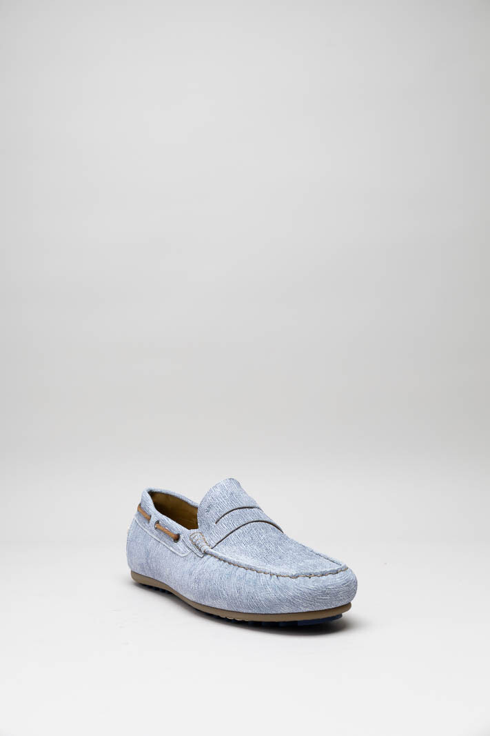 Blauw Mocassin