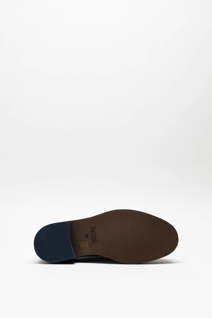 Donkerblauw Veterschoen image