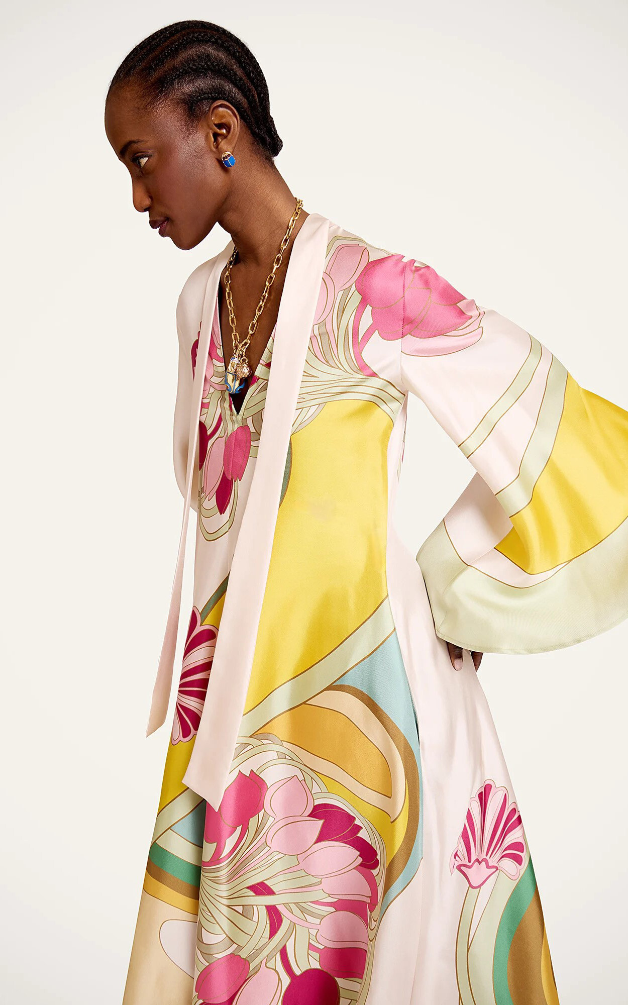 Lichtgroen Jurk image